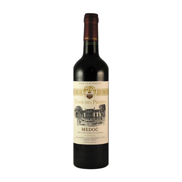 Вино "Tour des Pierres" Rouge Sec, Medoc AOC