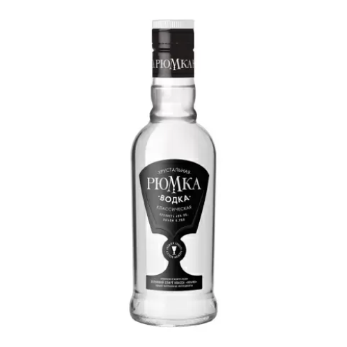 Водка "ХРУСТАЛЬНАЯ РЮМКА КЛАССИЧЕСКАЯ" 0,5 л Россия