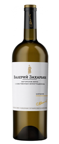 Шардоне серии Авторское вино от Валерия Захарьина Российское вино с згу сух бел 0,75л/6 Россия