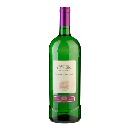 Вино "Western Cellars" Colombard-Chardonnay Semi-Dry, 1.5 л