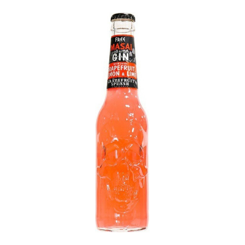 Коктейли "Free Masai" Grapefruit Splash, Gin аnd Grapefruit Flavour, 0.33 л