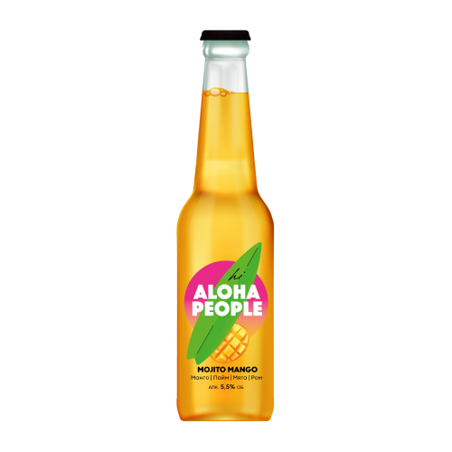 Коктейли "Hi, Aloha People" Mango Mojito 0.33 л