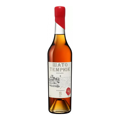 Коньяк "Шато Темрюк" 5-летний, 0.5 л