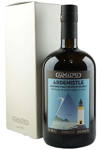 Виски шотландский купажированный солодовый "Самароли Арденисл" 0,7 л п/у Соединенное Королевство