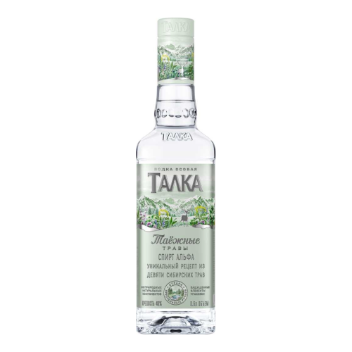 Водка "Талка" Таёжные Травы, 0.5 л