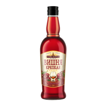Алкогольная продукция плод. СТАНИЦА ФРУКТОВАЯ ВИШНЯ КРЕПКАЯ 14% КР. П/СЛ. 0,5Л