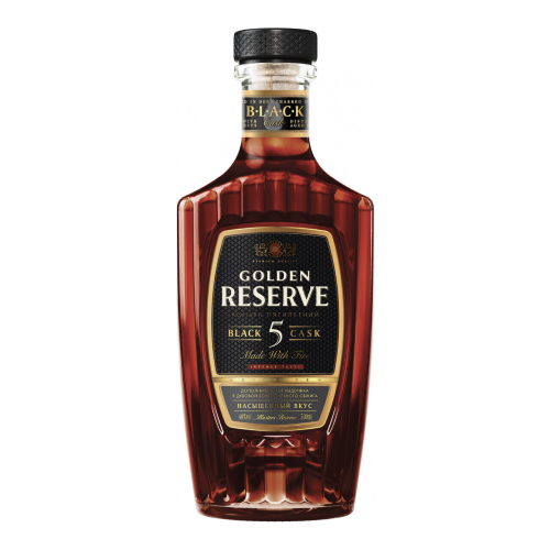 Коньяк "Golden Reserve" Black Cask 5 Years Old, 0.5 л Коньяк "Golden Reserve" Black Cask 5 Years Old, 0.5 л