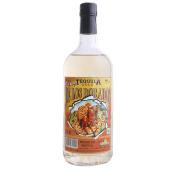 Текила "De Los Dorados" Gold, 1 л