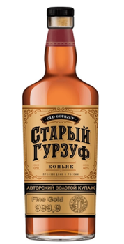 Коньяк четырехлетний "Старый Гурзуф. Золотой купаж 999,9" 0,5 л Россия