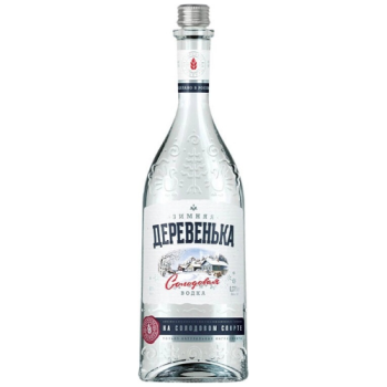 Водка "Зимняя деревенька", 375 мл
