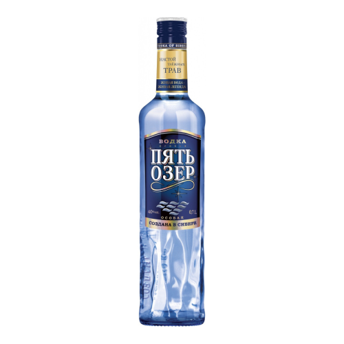 Водка "Пять Озер" Особая, 0.7 л