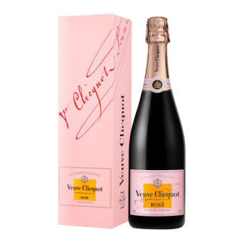Шампанское Veuve Clicquot, Brut Rose, with gift box