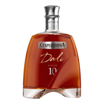 Коньяк "Старейшина" Дали, 10-летний, 0.5 л