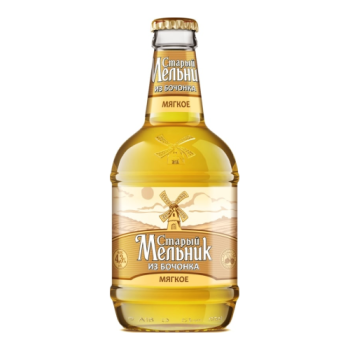 Пиво "Старый Мельник из Бочонка" Мягкое, 0.45 л