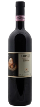 Вино красное сухое "Кьянти Супериоре Каретти" 0,75 л Италия
