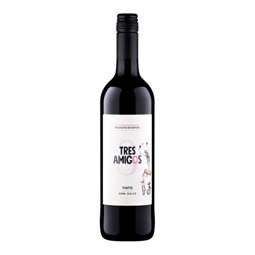 Вино "Tres Amigos" Tinto Semi Dulce