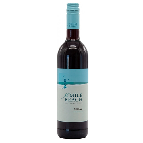 Вино сортовое ординарное сухое красное «Шираз 16 Майл Бич» 0,75 л ЮАР