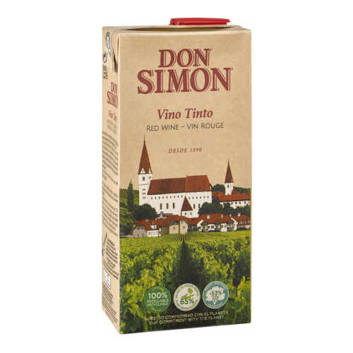 Вино "Don Simon" Tinto, Tetra Pak, 1 л