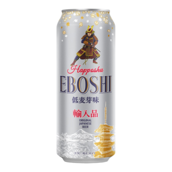 Пиво "Eboshi" Happoshu, in can, 0.5 л