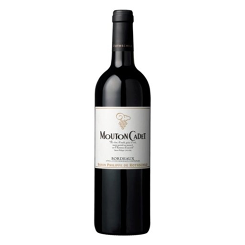 Вино "Mouton Cadet", Bordeaux AOC Rouge