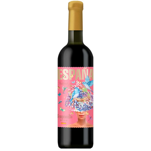 Вино сортовое ординарное сухое красное «ЭСПАНА НАТУРАЛЕСА» Темпранильо 0,75 л Испания