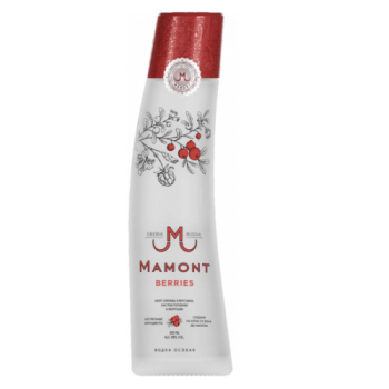 Водка особая "МАМОНТ Беррис" 0,5 л Россия