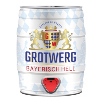 Пиво "Grotwerg" Bayerisch Hell, mini keg, 5 л