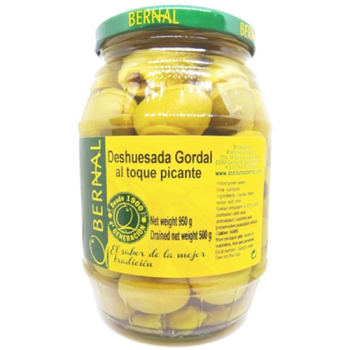 Оливки GORDAL острые  Bernal  б/к  950гр