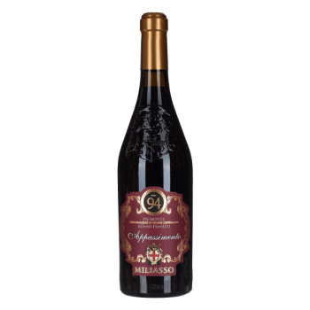 Вино Angelo Rocca e Figli, "Miliasso" Appassimento, Piemonte DOC Rosso Passito
