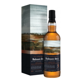 Виски "Balmore Dru" Highland 5 Years Old, gift box, 0.7 л