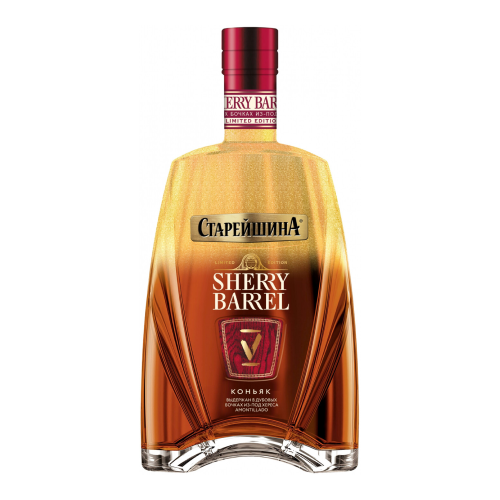 Коньяк "Старейшина" Шерри Баррель, 0.5 л