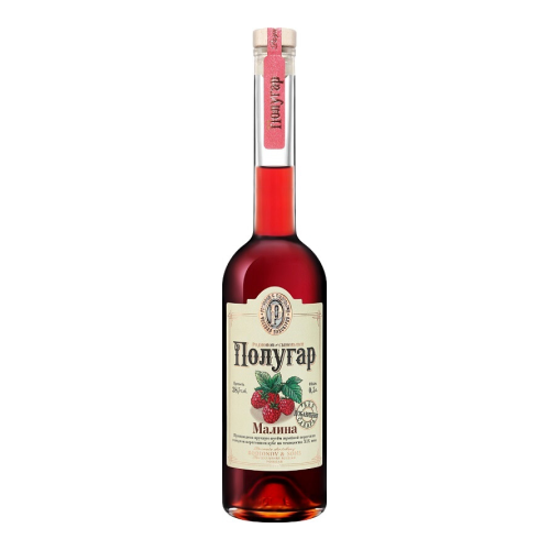 Водка "Polugar" Raspberry, 0.5 л