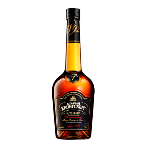 Коньяк "Старый Кенигсберг" КВ, 7-летний, 0.5 л