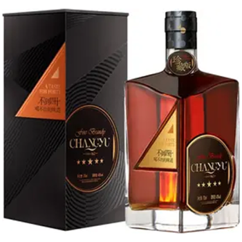 Бренди Changyu, Fine Brandy Collector's Edition 5 Stars, gift box, 0.7 л