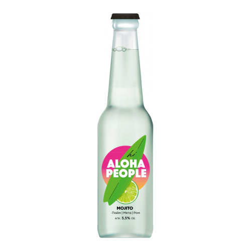 Коктейли "Hi, Aloha People" Mojito, 0.33 л