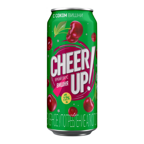 Напиток "Чир Ап с соком вишни" слабоалкогольный газированный