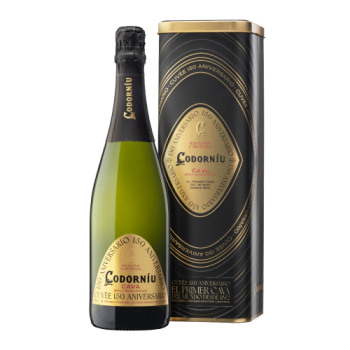 Игристое вино "Codorniu" 150 Aniversario Edicion Limitada, Cava DO 2019,in tube