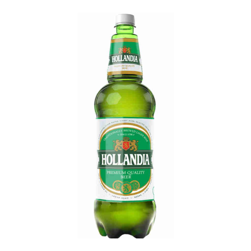 Пиво "Hollandia", 1.25 л ПЭТ