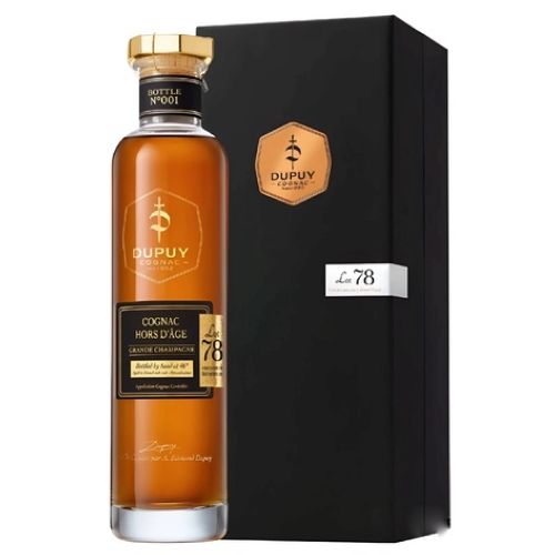Гранд Шампань. Дюпюи. Ор д'Аж. Лот 78 Коньяк марочный очень старый ОС п/у 0,7л/6 Франция