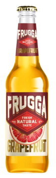 Пивной напиток "Фругга Грейпфрут" пастеризованный фильтр. 0,4 л 6,5% 