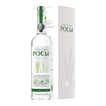 Водка "Чистые Росы", в подарочной коробке, 3 л