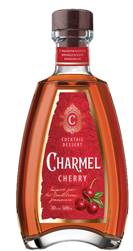 Коктейль «ДЕСЕРТ ШАРМЭЛЬ С КОНЬЯКОМ И ВИШНЕЙ» 0,5 л Россия