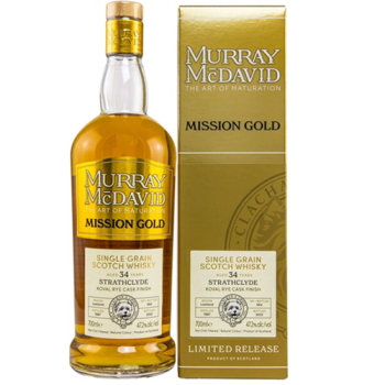 Виски Murray McDavid, "Mission Gold" Strathclyde 34 Years Old, gift box, 0.7 л