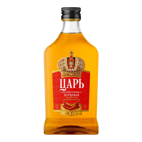 Водка "Царь" Перцовая, Настойка Горькая, 250 мл