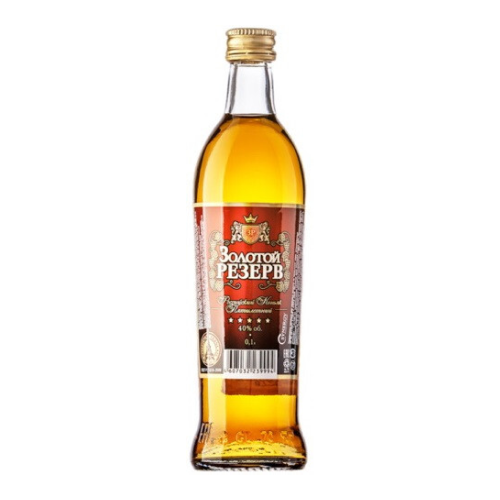 Коньяк Золотой Резерв, 5 лет, 100 мл