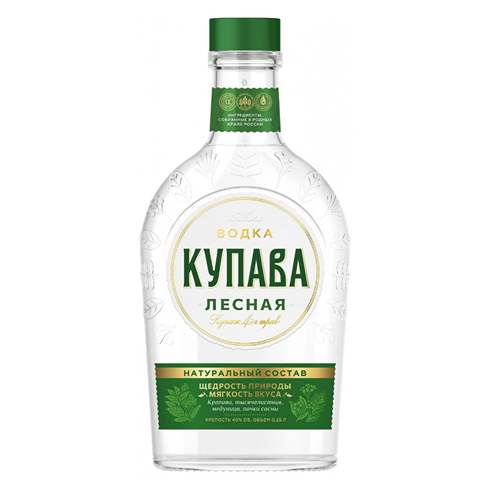 Водка "Купава" Лесная, 250 мл