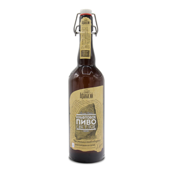 Пиво Афанасий, "Крафтовое" Светлое, 0.75 л