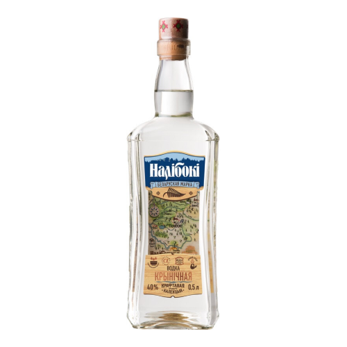 Водка "Налибоки" Родниковая (Крынічная), 0.5 л