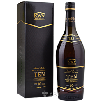 Бренди KWV, 10 Years Old, gift box, 0.75 л