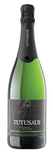 Вино игристое выдержанное экстра брют белое «Кава. Тутусаус. Гран Резерва. Брют Натюр» 0,75 л Испания